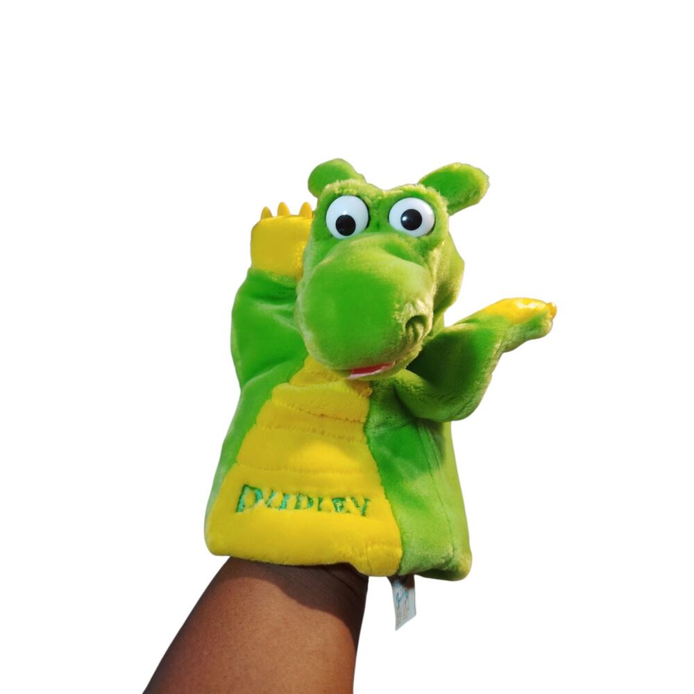Vintage The Adventures Of Dudley The Dragon Hand Puppet